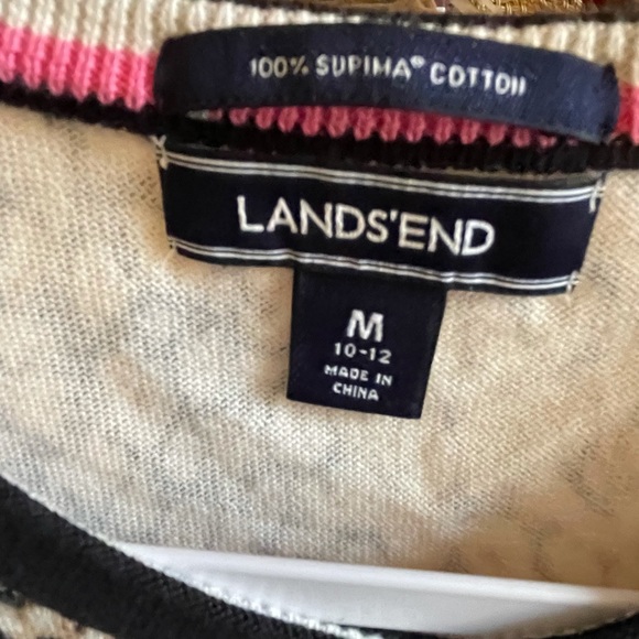 Lands’ End cardigan Medium 10/12 - Picture 2 of 5